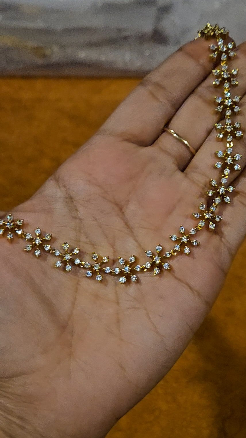 AD stone neckpiece Diamond Replica M4B026